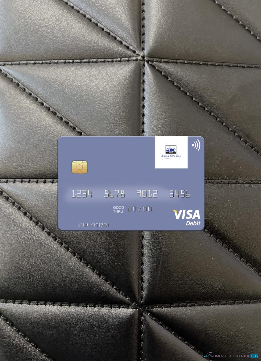 Download Africa Banking Corporation (ABC) Kenya visa debit card photolook front Photoshop template